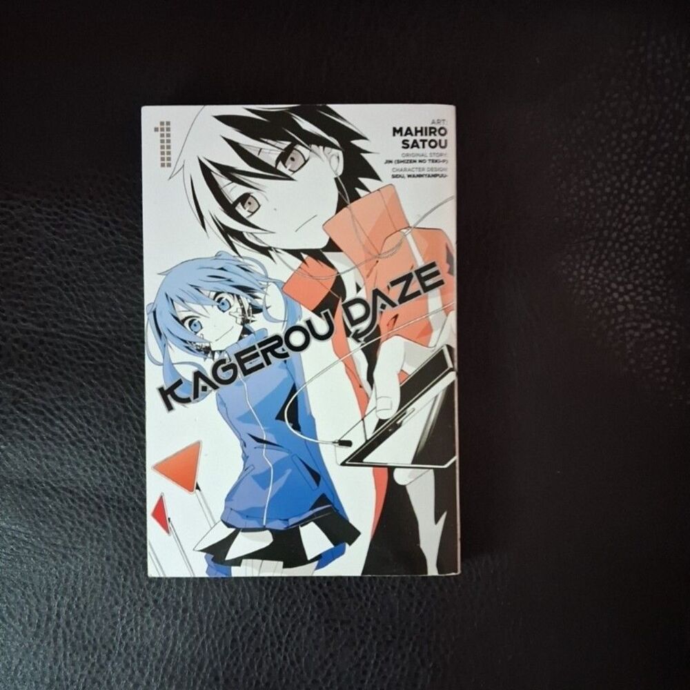 Kagerou Daze Volume 1 Mahiro Satou Manga Yen Press Paperback Shonen White Cover